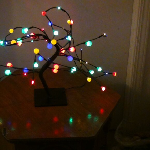 River of Goods Blooming Cherries LED Tree 18" Connected with 20ft Cord - Picture 5 of 12